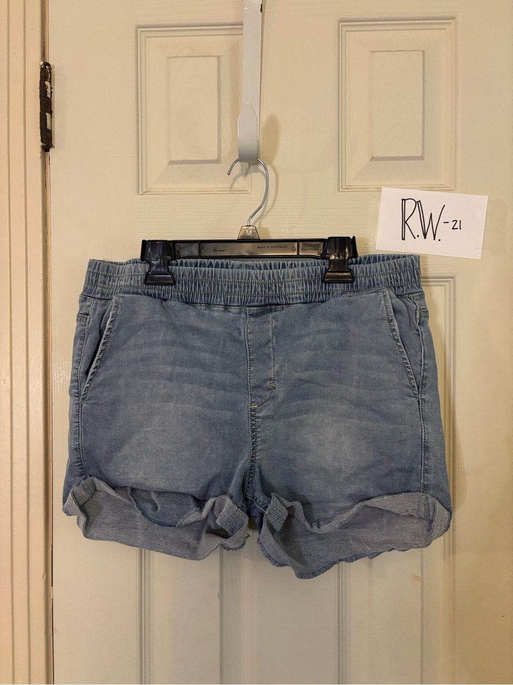 Cello Light Blue Denim Drawstring Women’s Shorts
